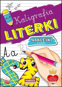 Kaligrafia Literki z naklejkami