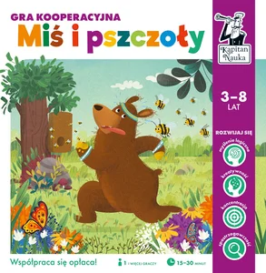 Miś i pszczoły Gra kooperacyjna Kapitan Nauka Miś i pszczoły Gra kooperacyjna Kapitan Nauka