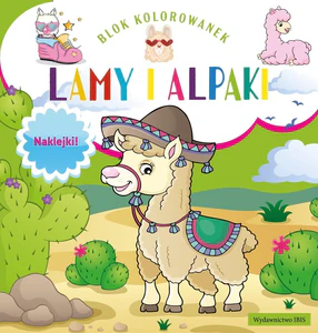 Lamy i alpaki. Blok kolorowanek Lamy i alpaki. Blok kolorowanek