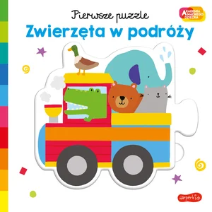 Zwierzęta w podróży Akademia mądrego dziecka. Pierwsze puzzle Zwierzęta w podróży Akademia mądrego dziecka. Pierwsze puzzle