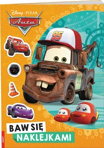 Disney Pixar Auta Baw się naklejkami Disney Pixar Auta Baw się naklejkami