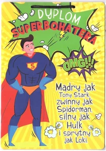 Dyplom - Superbohater Dyplom - Superbohater