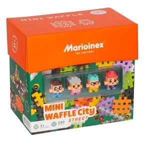 Marioinex Mini Waffle City Ulica 280 elementów