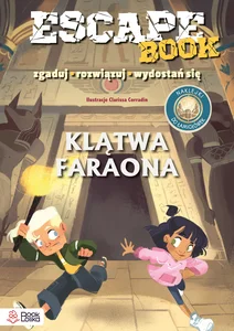 Escape Book Klątwa faraona Zgaduj rozwiązuj wydostań się Escape Book Klątwa faraona Zgaduj rozwiązuj wydostań się