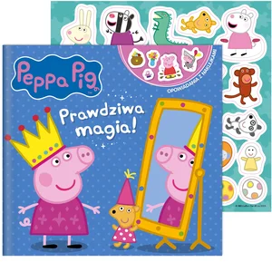 Peppa Pig Opowiadania z naklejkami Prawdziwa magia!