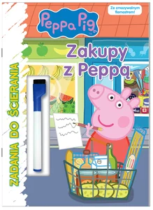 Peppa Pig Zadania do ścierania Zakupy z Peppą Peppa Pig Zadania do ścierania Zakupy z Peppą
