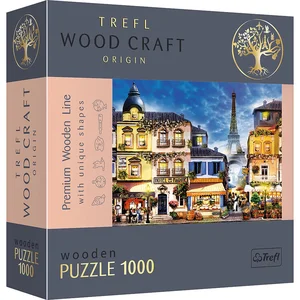 Puzzle 1000 drewniane Francuska uliczka 20142 Puzzle 1000 drewniane Francuska uliczka 20142