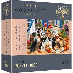 Puzzle drewniane Psia przyjaźń 1000