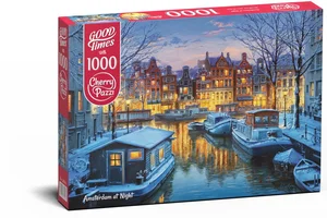 Puzzle 1000 CherryPazzi Amsterdam at Night 30264