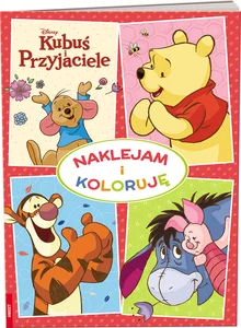 Kubuś i Przyjaciele Naklejam i koloruję