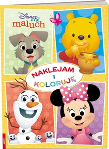 Disney maluch Naklejam i koloruję Disney maluch Naklejam i koloruję