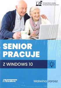 Senior pracuje z Windows 10