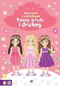 Ubieranki z naklejkami Panny młode i druhny Ubieranki z naklejkami Panny młode i druhny