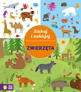 Zwierzęta Szukaj i naklejaj Zwierzęta Szukaj i naklejaj