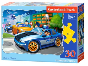 Puzzle 30 Police Chase B-03785-1
