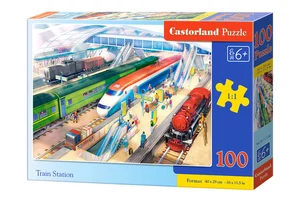 Puzzle 100 B-111190 Train Station B-111190