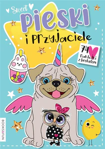 Pieski i przyjaciele z naklejkami z brokatem Pieski i przyjaciele z naklejkami z brokatem