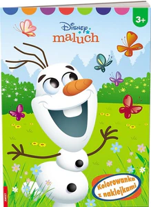 Disney Maluch Kolorowanka z naklejkami Disney Maluch Kolorowanka z naklejkami