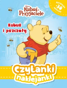Czytanki naklejanki. Kubuś i pszczoły. Disney Kubuś i Przyjaciele