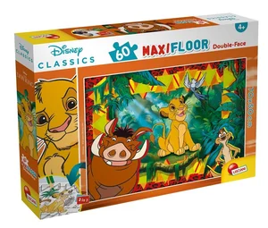 Puzzle dwustronne Maxi Podłogowe Król Lew 60 Puzzle dwustronne Maxi Podłogowe Król Lew 60