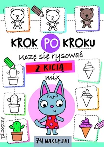 Krok po kroku uczę się rysować z kicią - mix