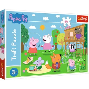 Puzzle maxi Świnka Peppa Zabawy na polanie 24