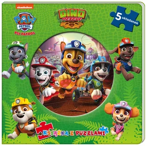 Psi Patrol Książka z puzzlami