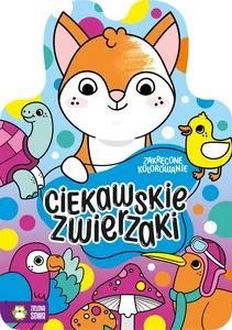 Zakręcone kolorowanie Ciekawskie zwierzaki Zakręcone kolorowanie Ciekawskie zwierzaki