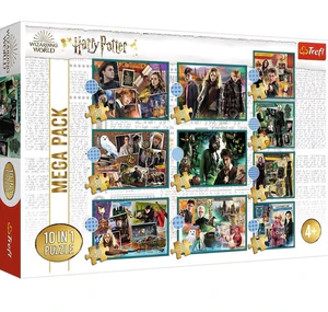 Puzzle 10 in 1 W świecie Harrego Pottera 90392 Puzzle 10 in 1 W świecie Harrego Pottera 90392