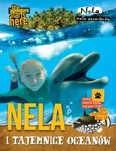 Nela i tajemnice oceanów Nowe wydanie z dodatkowymi kodami QR i świecącą w ciemności okładką.