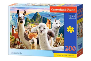 Puzzle 200 el. B-222193 Llamas Selfie B-222193