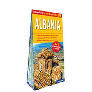 Albania laminowana mapa samochodowo-turystyczna 1:280 000 Albania laminowana mapa samochodowo-turystyczna 1:280 000