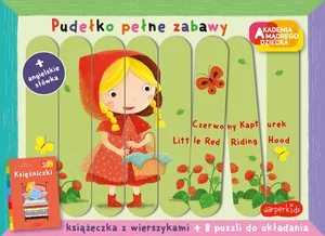 Czerwony Kapturek Akademia mądrego dziecka Pudełko pełne zabawy Czerwony Kapturek Akademia mądrego dziecka Pudełko pełne zabawy