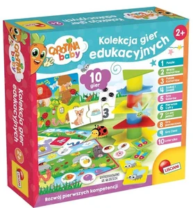 Carotina Baby Kolekcja gier edukacyjnych 10 gier Carotina Baby Kolekcja gier edukacyjnych 10 gier