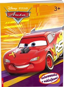 Disney Pixar Auta Kolorowanka z naklejkami NA-9125 Disney Pixar Auta Kolorowanka z naklejkami NA-9125