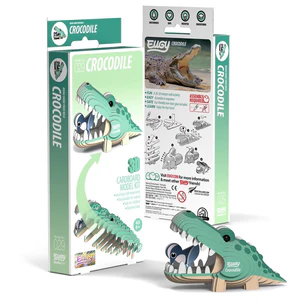 Krokodyl Eugy Eko Układanka 3D Krokodyl Eugy