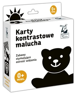 Karty kontrastowe malucha. (0+ mies.)
