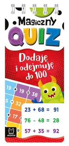 Magiczny quiz. Dodaję i odejmuję do 100. Spira Magiczny quiz. Dodaję i odejmuję do 100. Spira