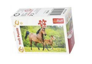 Puzzle 54 mini Świat koni 2 TREFL Puzzle 54 mini Świat koni 2 TREFL