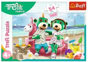 Puzzle 54 mini Wesoły świat Treflików 3 TREFL Puzzle 54 mini Wesoły świat Treflików 3 TREFL