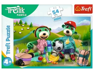 Puzzle 54 mini Wesoły świat Treflików 4 TREFL Puzzle 54 mini Wesoły świat Treflików 4 TREFL
