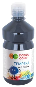 Farba tempera 500 ml - czarna Farba tempera 500 ml - czarna