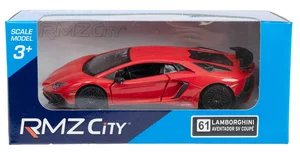 RMZ City Lamborghini Aventador LP750-4 SV czerwony w skali 1:36