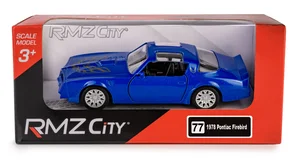 RMZ City Pontiac Firebird 1978 niebieski w skali 1:40 RMZ City Pontiac Firebird 1978 niebieski w skali 1:40