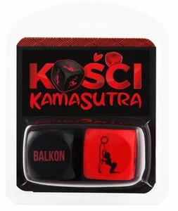 Kości Kamasutra (czerwono-czarne) Kości Kamasutra (czerwono-czarne)