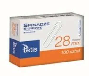 Spinacze biurowe 28mm 100szt. GS140-B Spinacze biurowe 28mm 100szt. GS140-B