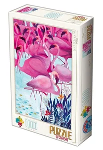 Puzzle 1000 Andrea Kurti, Flamingi Puzzle 1000 Andrea Kurti, Flamingi