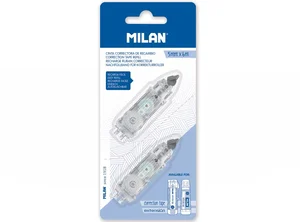 Wkłady wymienne do korektora mini w taśmie Milan 1918 i extension, 2 szt. na blistrze