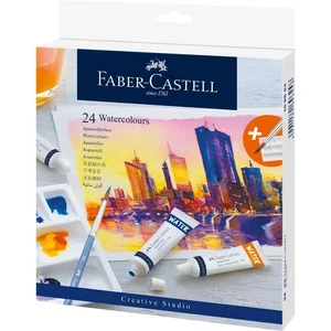Farby akwarelowe CS w tubkach 24 kolory Farby akwarelowe CS w tubkach 24 kolory