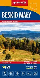 Mapa - Beskid Mały 1:25 000 Mapa - Beskid Mały 1:25 000